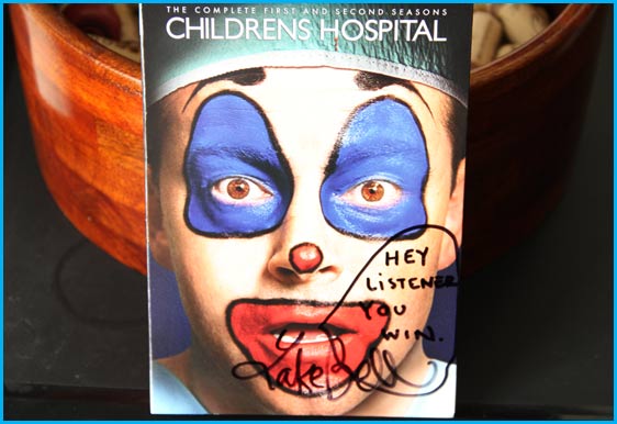 Signed Childrens Hospital DVD by Lake Bell